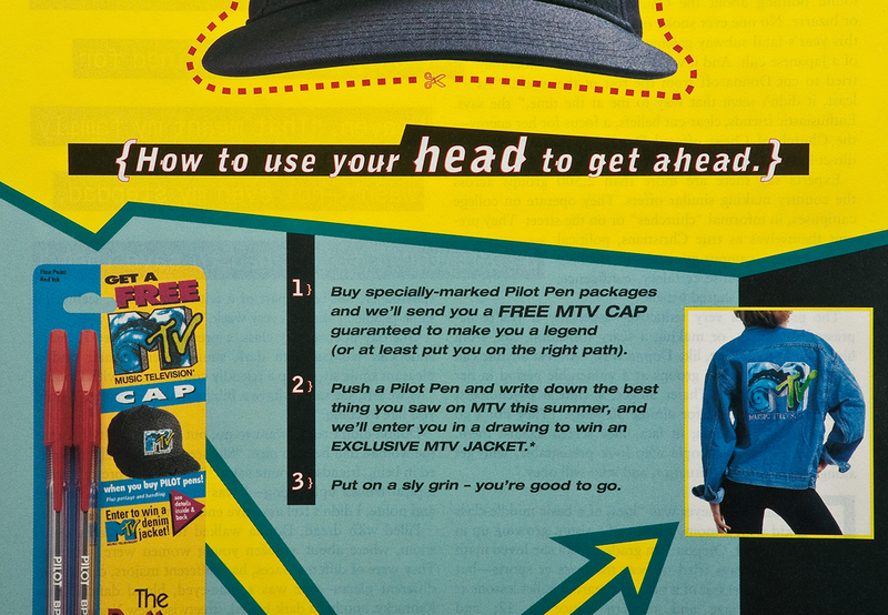 MTV/PILOT PEN CO-BRANDED PROMOTION